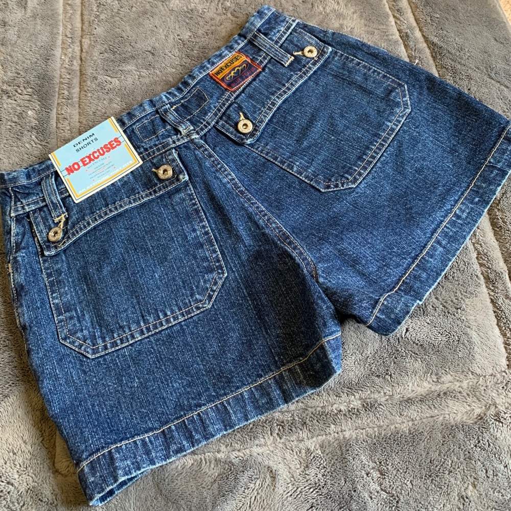 No Excuses Denim Shorts